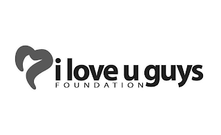 I LOVE U GUYS FOUNDATION logo