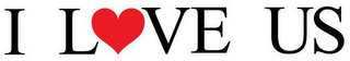 I LOVE US logo