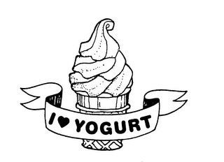 I LOVE YOGURT logo