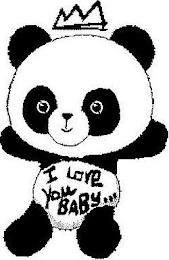 I LOVE YOU BABY... logo