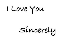 I LOVE YOU SINCERELY logo