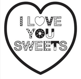 I LOVE YOU SWEETS logo