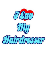 I LUV MY HAIRDRESSER logo