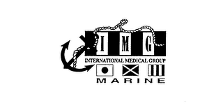 I M G INTERNATIONAL MEDICAL GROUP MARINE logo