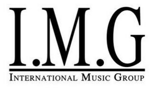 I. M. G. INTERNATIONAL MUSIC GROUP logo