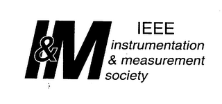 I & M IEEE INSTRUMENTATION & MEASUREMENT SOCIETY logo