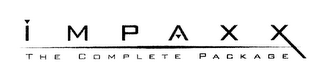 I M P A X X  T H E C O M P L E T E P A C K A G E logo
