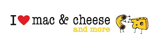 I MAC & CHEESE AND MORE logo
