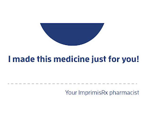I MADE THIS MEDICINE JUST FOR YOU! YOUR IMPRIMISRX PHARMACIST logo