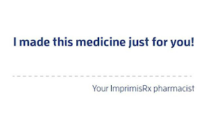 I MADE THIS MEDICINE JUST FOR YOU! YOUR IMPRIMISRX PHARMACIST logo