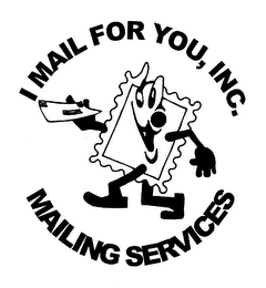 I MAIL FOR YOU, INC.  MAILING SERVICE logo