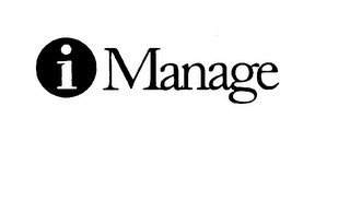 I MANAGE logo