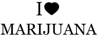 I MARIJUANA logo