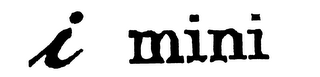 I MINI logo