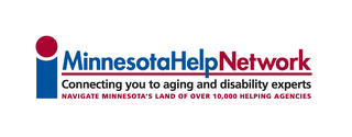 I MINNESOTA HELP NETWORK CONNECTING YOU TO AGING AND DISABILITY EXPERTS NAVIGATE MINNESOTA'S LAND OF OVER 10,000 HELPING AGENCIES logo
