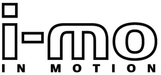 I-MO IN MOTION logo