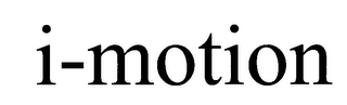 I-MOTION logo