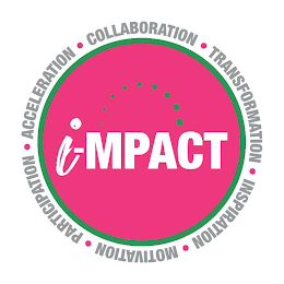 I-MPACT · COLLABORATION · TRANSFORMATION · INSPIRATION · MOTIVATION · PARTICIPATION · ACCELERATION · logo