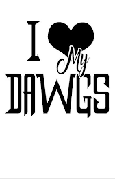 I MY DAWGS logo