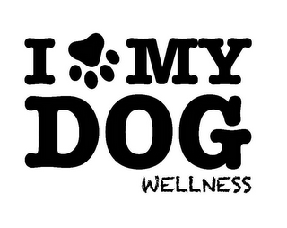 I MY DOG WELLNESS logo