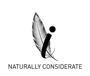 I NATURALLY CONSIDERATE logo