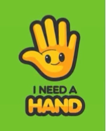 I NEED A HAND logo