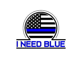 I NEED BLUE logo