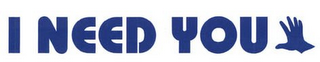 I NEED YOU logo