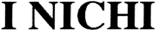 I NICHI logo