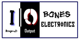 I / O INPUT OUTPUT BONES ELECTRONICS logo