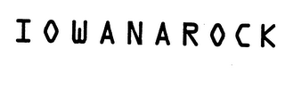 I O W A N A R O C K logo