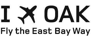 I OAK FLY THE EAST BAY WAY logo
