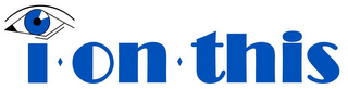I ON THIS logo
