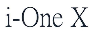 I-ONE X logo