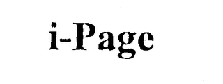 I-PAGE logo