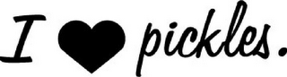 I PICKLES. logo