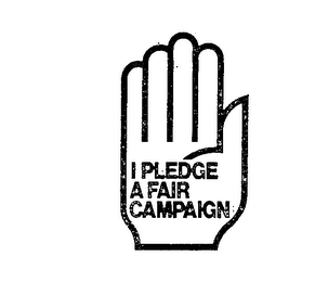 I PLEDGE A FAIR CAMPAIGN logo