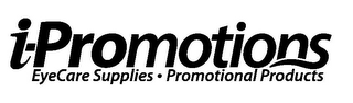 I-PROMOTIONS EYECARE SUPPLIES · PROMOTIONAL PRODUCTS logo