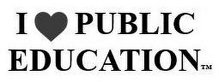 I PUBLIC EDUCATION logo