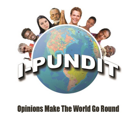 I-PUNDIT OPINIONS MAKE THE WORLD GO ROUND logo