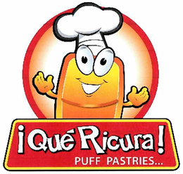 I QUÈ RICURA! PUFF PASTRIES... logo