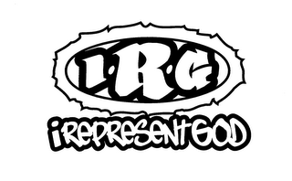 I R G I REPRESENT GOD logo