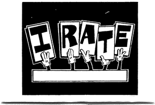 I RATE logo