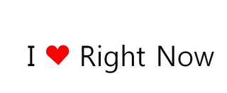 I RIGHT NOW logo