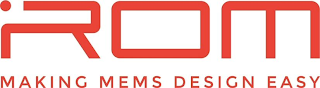 I-ROM MAKING MEMS DESIGN EASY logo