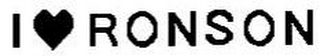 I RONSON logo