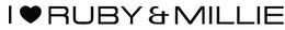 I RUBY & MILLIE logo