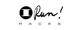 I RUN! R A C E S logo