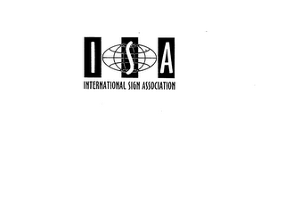 I S A INTERNATIONAL SIGN ASSOCIATION logo
