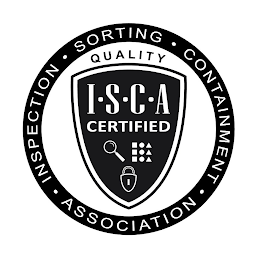 I· S· C· A CERTIFIED QUALITY · INSPECTION · SORTING · CONTAINMENT · ASSOCIATION